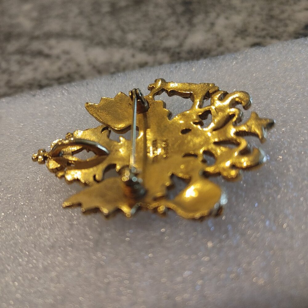 Imperial Eagle brooch / Pendant, Signed - Picture 11 of 16